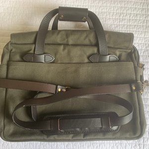 FILSON Bag, Unisex Briefcase Twill Padded, Green